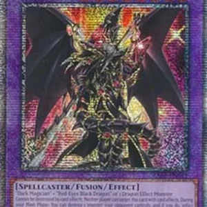 Yu-Gi-Oh! RA02 Red-Eyes Dark Dragoon (V.5 - Quarter Century Secret Rare)
