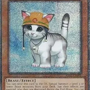 Yu-Gi-Oh! RA02 Rescue Cat (V.9 - Quarter Century Secret Rare)