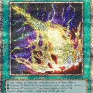 Yu-Gi-Oh! RA01 Lightning Storm (V.5 - Quarter Century Secret Rare)
