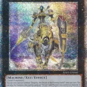 Yu-Gi-Oh! RA01 Dingirsu, the Orcust of the Evening Star (V.5 - Quarter Cent