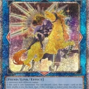 Yu-Gi-Oh! RA01 Knightmare Unicorn (V.12 - Quarter Century Secret Rare)