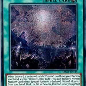 Yu-Gi-Oh! MP25 Primite Lordly Lode