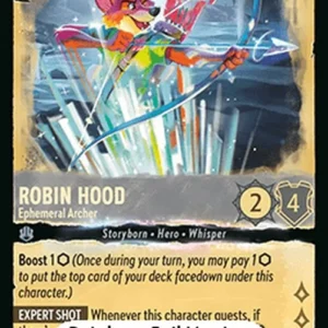 Lorcana 10WHI Robin Hood - Ephemeral Archer (V.3)