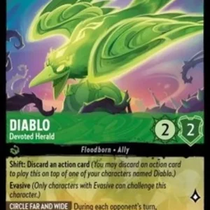 Lorcana 4URS Diablo - Devoted Herald (V.1)