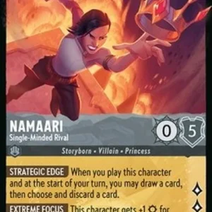 Lorcana 8JAF Namaari - Single-Minded Rival