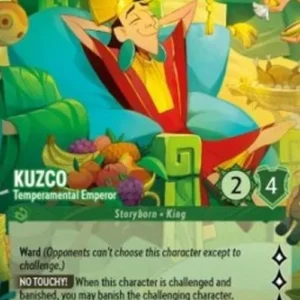 Lorcana CH1 Kuzco - Temperamental Emperor