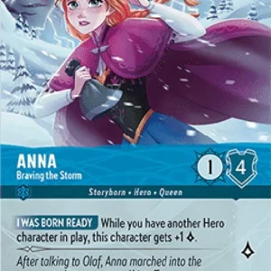 Lorcana 9FAB Anna - Braving the Storm (V.2)