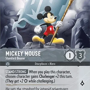 Lorcana 9FAB Mickey Mouse - Standard Bearer (V.2)