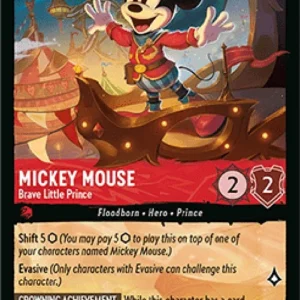 Lorcana 9FAB Mickey Mouse - Brave Little Prince (V.1)