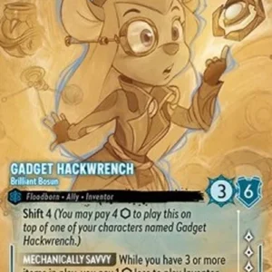 Lorcana 6AZS Gadget Hackwrench - Brilliant Bosun (V.2)