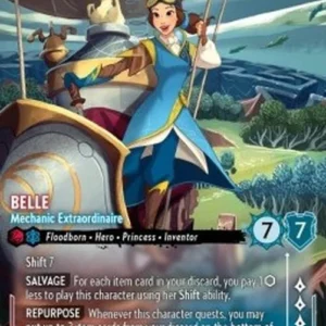 Lorcana 7ARI Belle - Mechanic Extraordinaire (V.2)