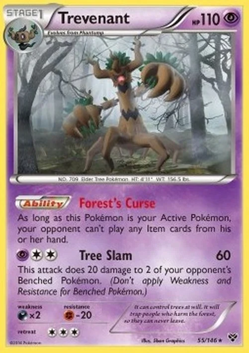 Pokemon Trevenant (XY 55)