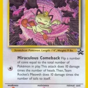 Pokemon Team Rocket's Meowth (WP 18)