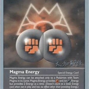 Pokemon Magma Energy (WCD04 MA 87)
