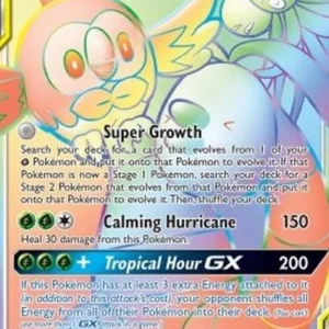 Pokemon Rowlet & Alolan Exeggutor GX (UNM 237)