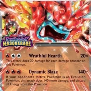 Pokemon Hearthflame Mask Ogerpon ex (TWM 040)