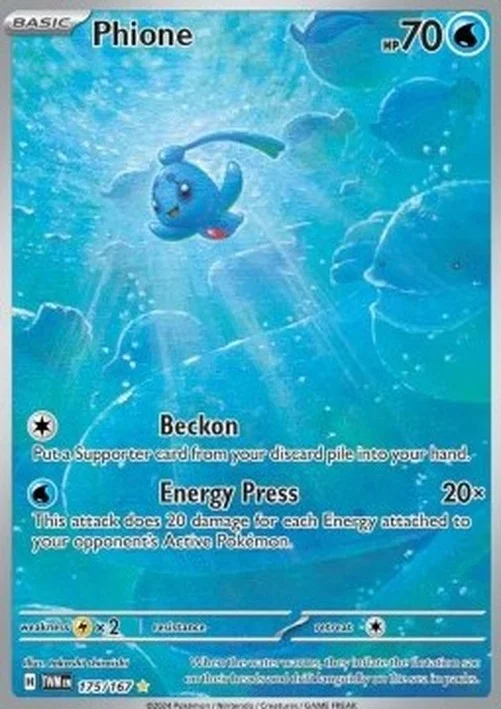 Pokemon Phione (TWM 175)