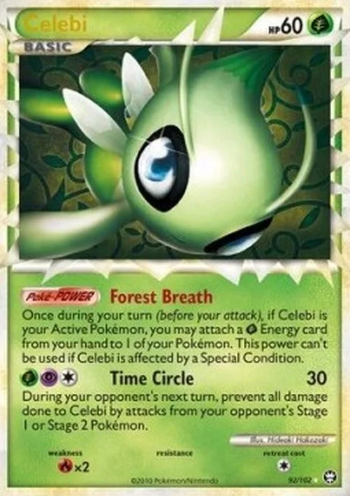 Pokemon Celebi (TM 92)