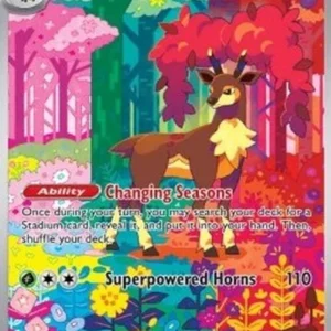 Pokemon Sawsbuck (TEF 166)