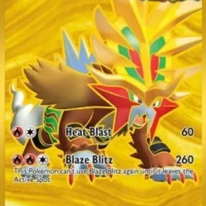 Pokemon Gouging Fire ex (TEF 214)
