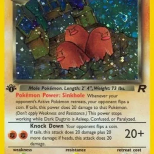 Pokemon Dark Dugtrio (TR 6)