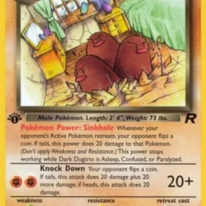 Pokemon Dark Dugtrio (TR 23)