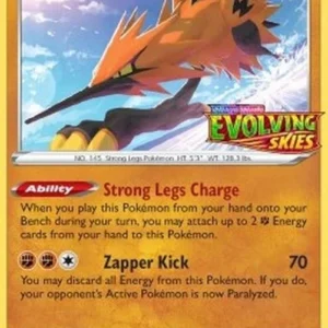 Pokemon Galarian Zapdos (SWSH 124)