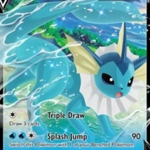 Pokemon Vaporeon V (SWSH 150)
