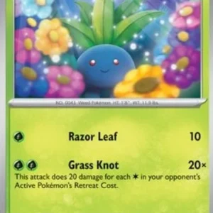 Pokemon Oddish (SVP 102)