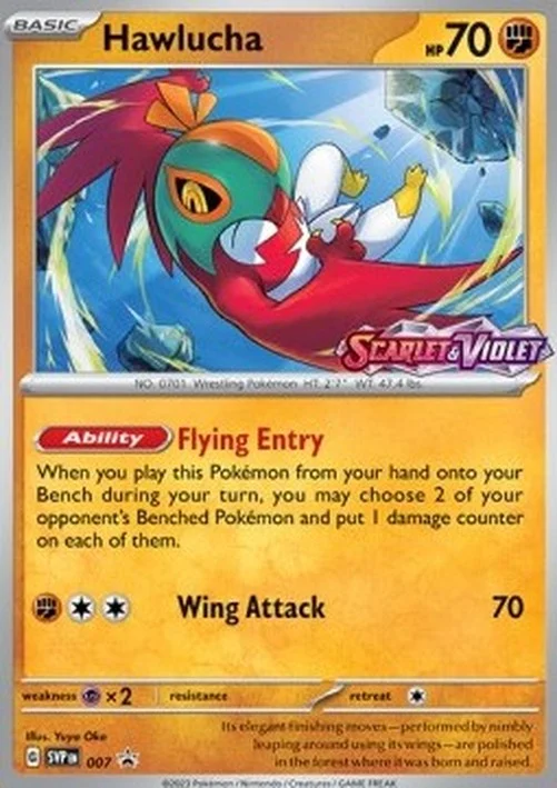 Pokemon Hawlucha (SVP 007)