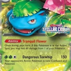 Pokemon Venusaur ex (SCR 001)