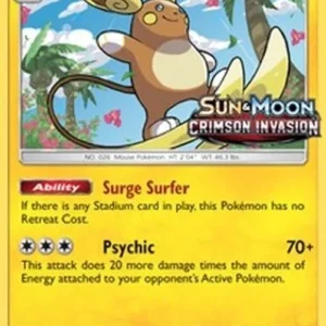 Pokemon Alolan Raichu (SM 72)