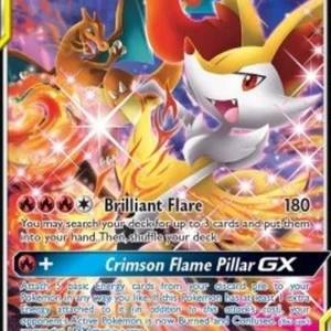Pokemon Charizard & Braixen GX (SM 230)