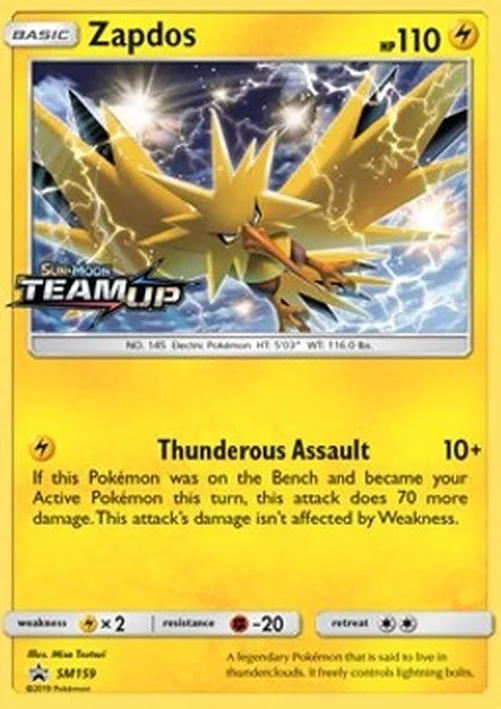 Pokemon Zapdos (SM 159)