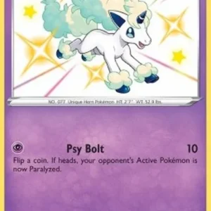 Pokemon Galarian Ponyta (SHF SV47)