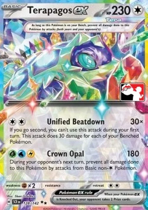 Pokemon Terapagos ex (PPS6 SCR 128)