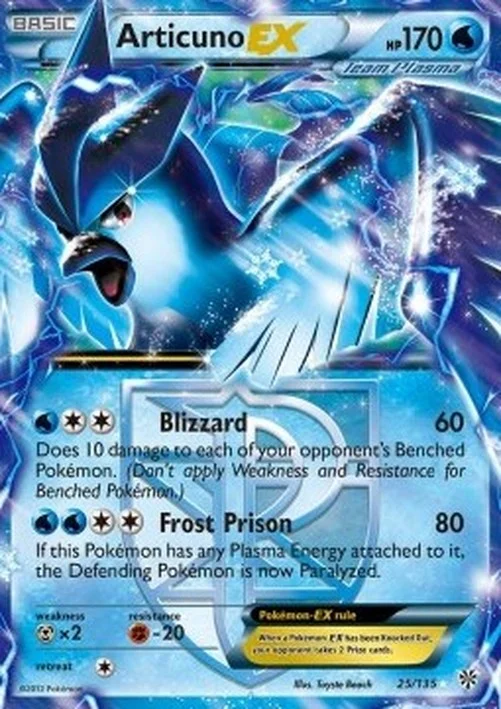 Pokemon Articuno EX (PLS 25)