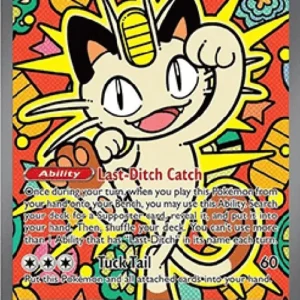 Pokemon Meowth ex (POR 121)