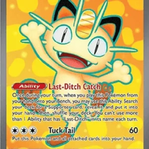 Pokemon Meowth ex (POR 107)