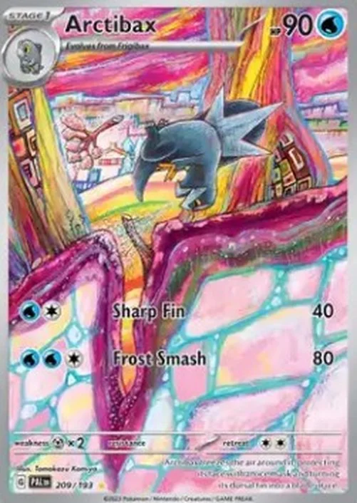 Pokemon Arctibax (PAL 209)