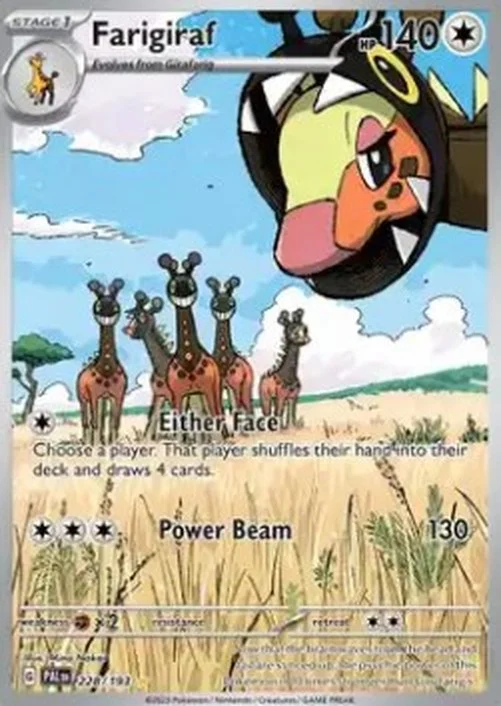 Pokemon Farigiraf (PAL 228)