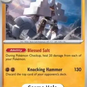 Pokemon Garganacl (PAL 123)
