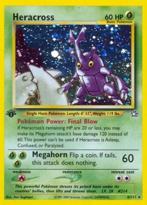 Pokemon Heracross (NG 6)