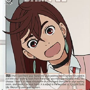 Weiss Schwarz DDD/S118 Startling Smile, Momo (V.2 - Super Rare)