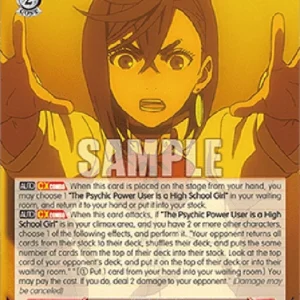 Weiss Schwarz DDD/S118 Bloomed Psychic Powers, Momo (V.2 - Super Rare)
