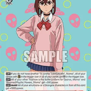 Weiss Schwarz DDD/S118 TV Anime "DANDADAN", Momo (V.2 - Super Rare)
