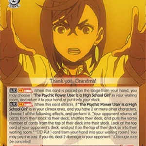 Weiss Schwarz DDD/S118 Bloomed Psychic Powers, Momo (V.1 - Double Rare)