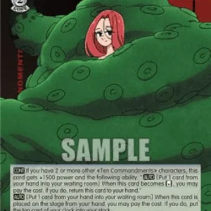 Weiss Schwarz SDS/SX05 Gloxinia of the Ten Commandments (V.2 - Super Rare)