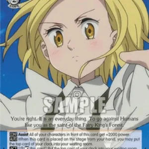 Weiss Schwarz SDS/SX05 Elaine: Capable Saint (V.2 - Super Rare)