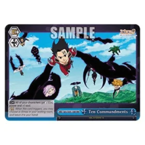 Weiss Schwarz SDS/SX05 Ten Commandments (V.2 - Triple Rare)